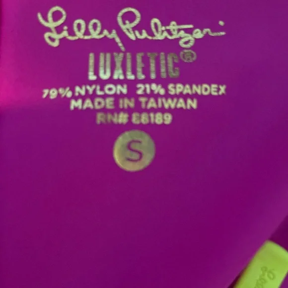 Lilly Pulitzer UPF 50+ Luxletic Kona Sunguard Top - Picture 7 of 7